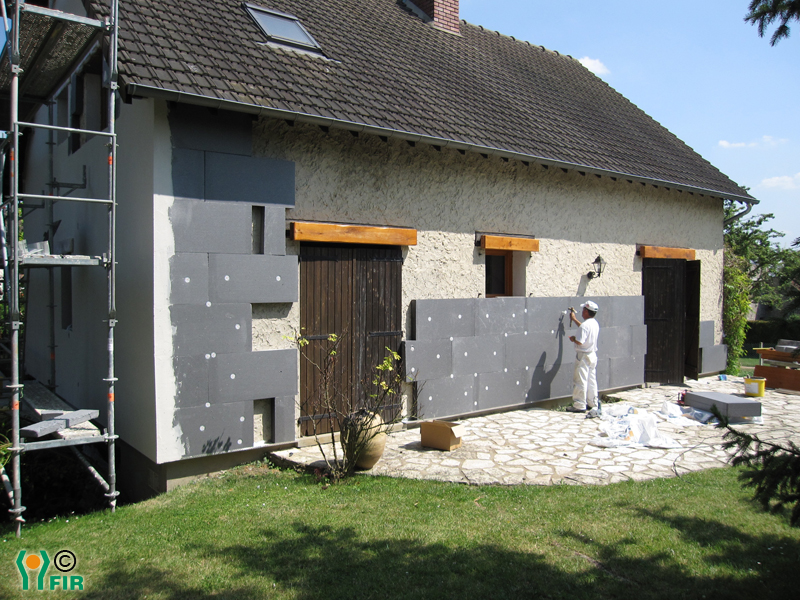 Isolation extérieure maison Nangis